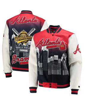Men's Atlanta Braves remix varsity full-zip jacket