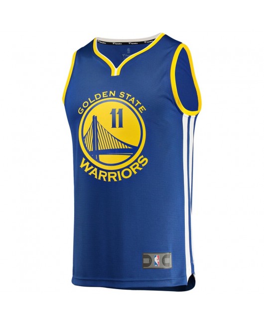 Youth Golden State Warriors Royal Engro Replica Jersey 