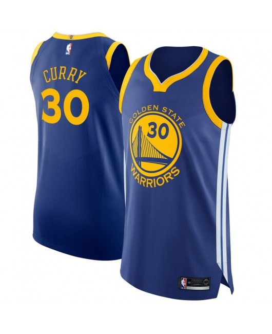 Men's Golden State Warriors Engro Royal Authentic Jersey